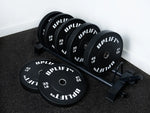 Load image into Gallery viewer, Black Bumper Plates (set)