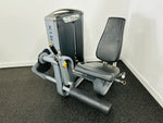 Load image into Gallery viewer, A gray Matrix G7 Commercial Leg Extension Machine with padded rollers and an adjustable backrest, designed for seated leg extension exercises.