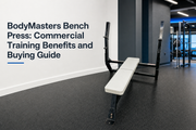 Pre-owned BodyMasters Bench Press in a commercial gym setting