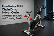 FreeMotion S11.9 Chain Drive Indoor Cycle in a commercial gym