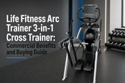 Life Fitness Arc Trainer 3-in-1 Cross Tainer EL5 lower-body commercial cardio machine with stationary arms