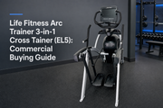 Life Fitness Arc Trainer 3-in-1 Cross Tainer EL5 lower-body commercial cardio machine with stationary arms