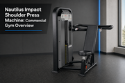 Nautilus Impact Shoulder Press Machine 9NA-S4307 in a commercial gym