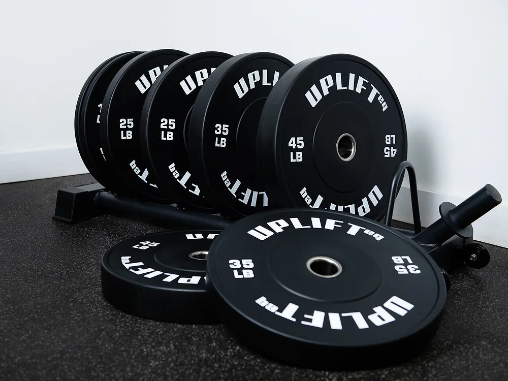 Black Bumper Plates (set)