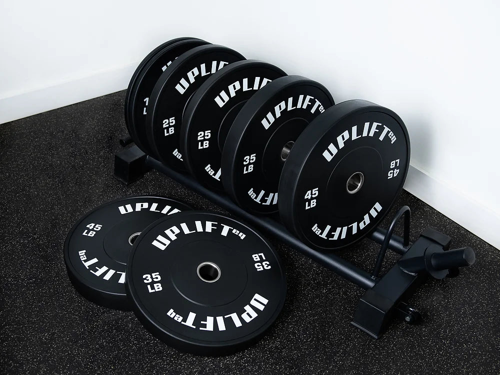 Black Bumper Plates (set)