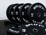 Load image into Gallery viewer, Black Bumper Plates (set)
