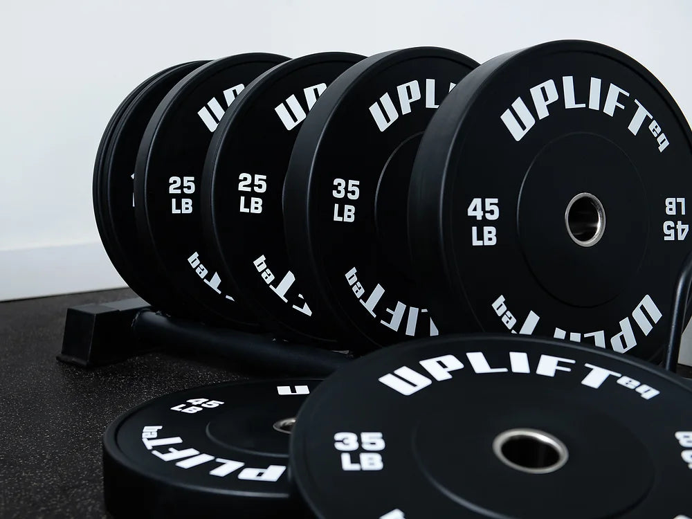 Black Bumper Plates (set)