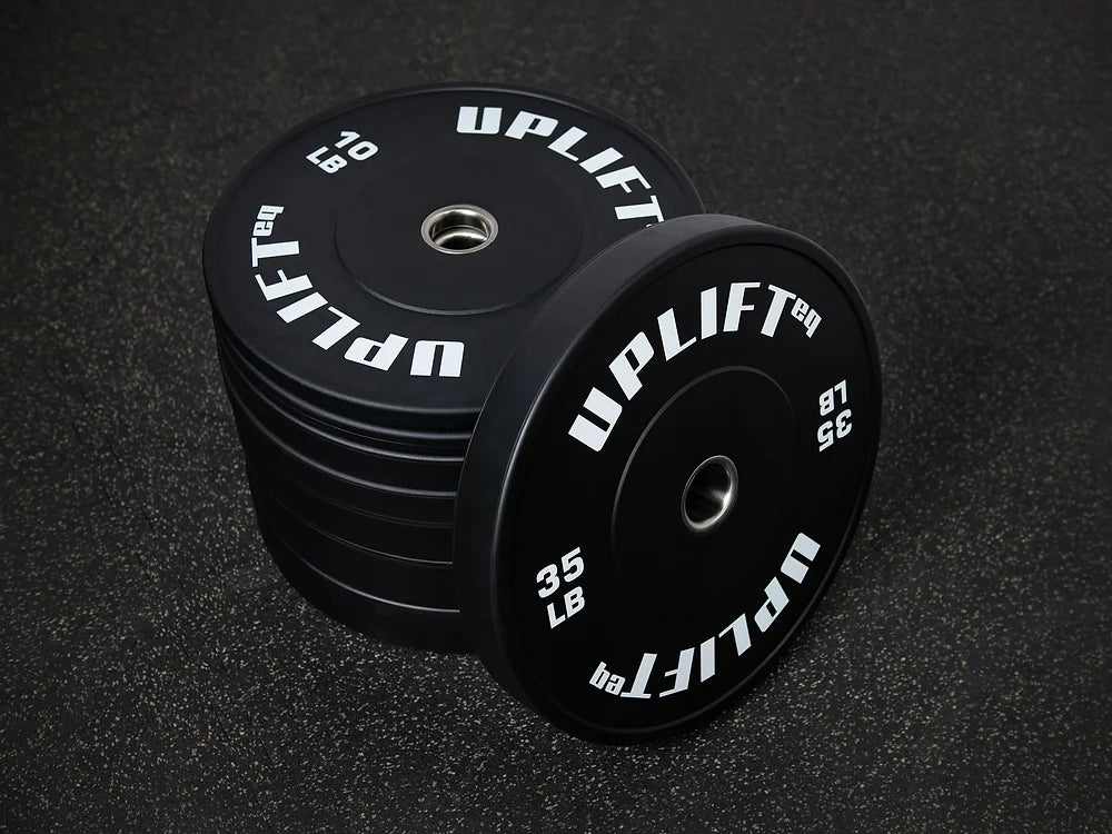 Black Bumper Plates (set)