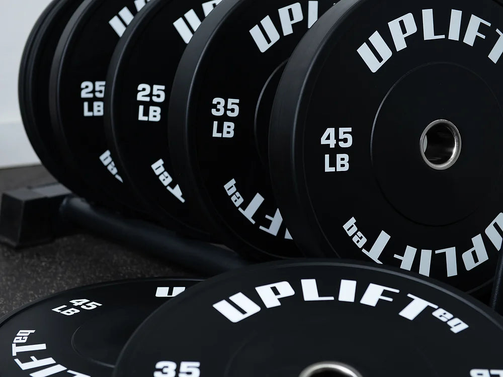 Black Bumper Plates (set)