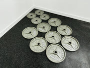 TROY HO Machined Olympic Plate Set – 8x45lb & 4x35lb