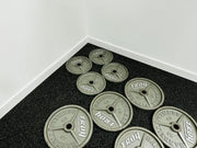 TROY HO Machined Olympic Plate Set – 8x45lb & 4x35lb