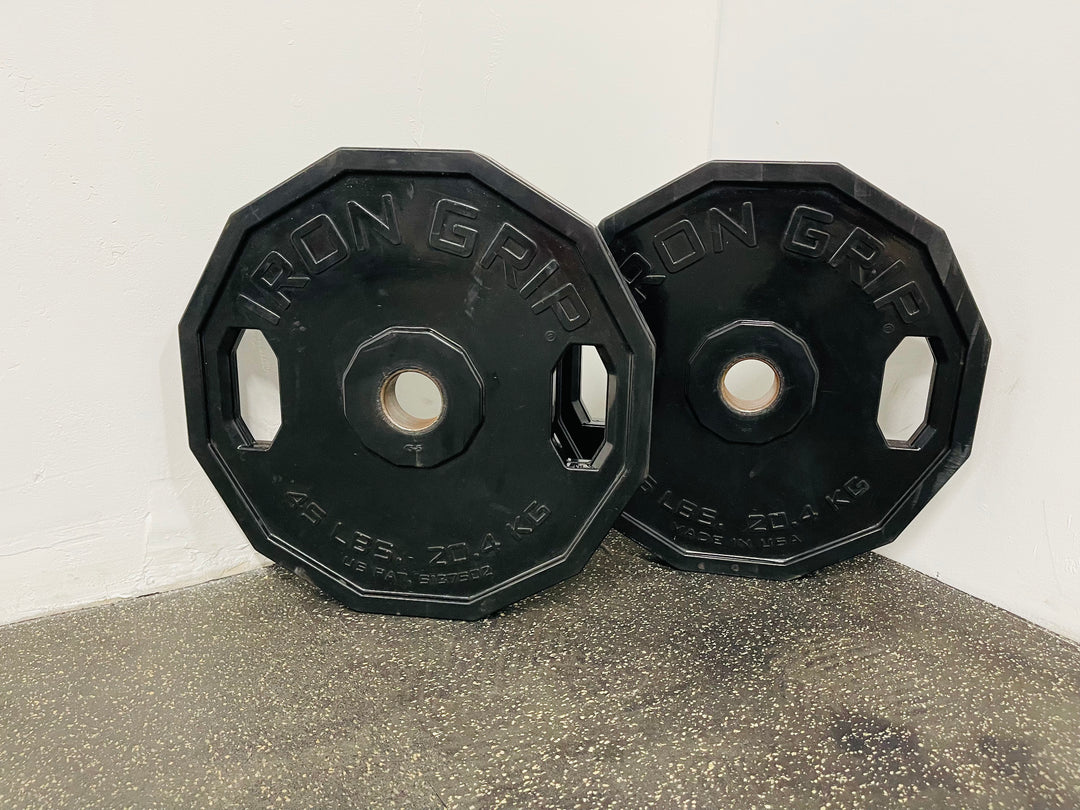 Iron Grip Urethane Olympic Plates