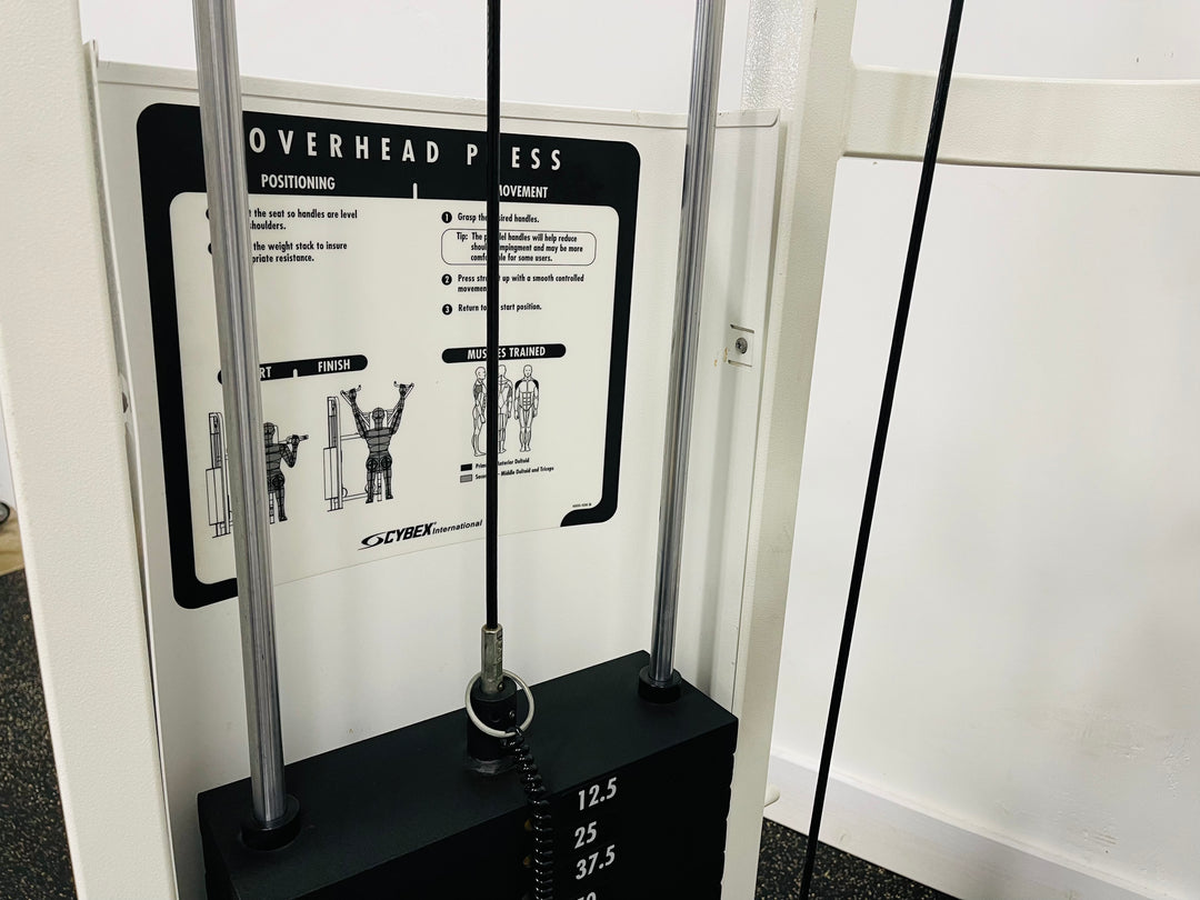 cybex help Commercial Grade Cybex Shoulder Press Machine –
