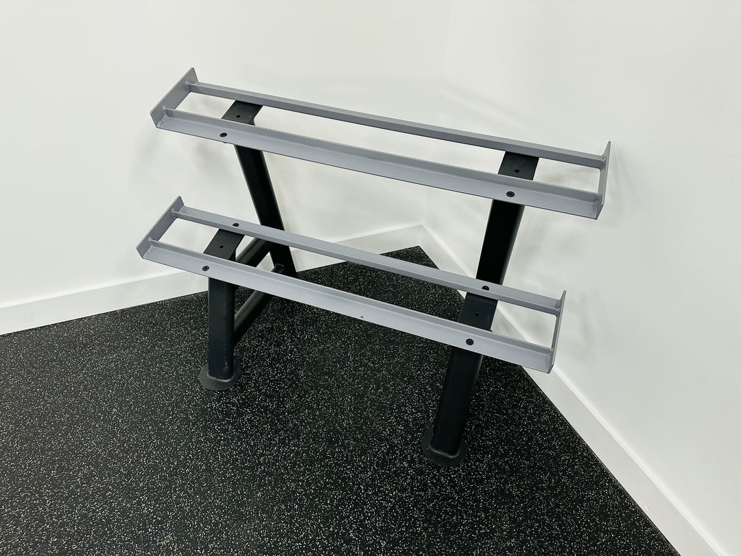 Ziva 2-Tier Dumbbell Rack – Heavy-Duty & Compact