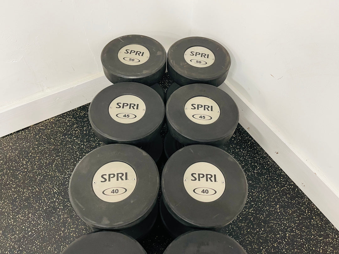 5-50 lbs Pro Style SPRI Dumbbells