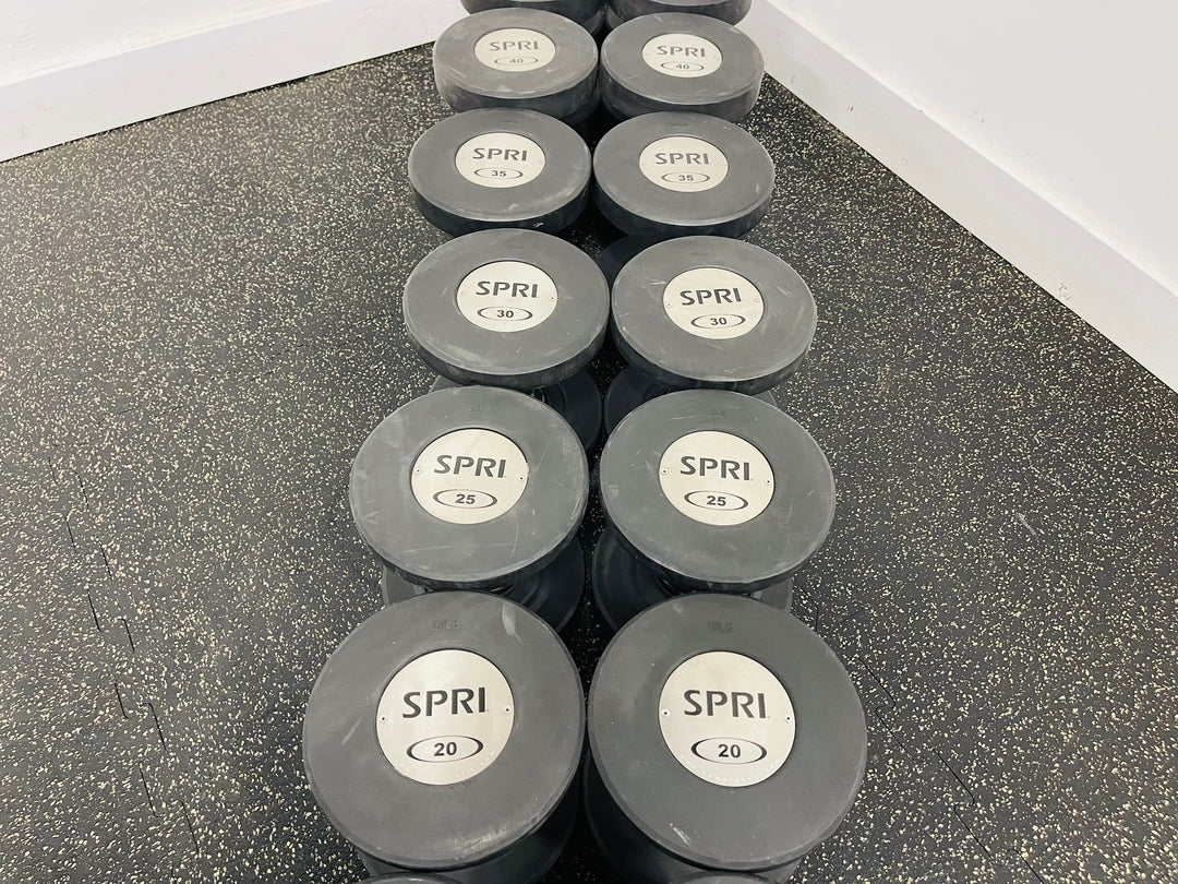 5-50 lbs Pro Style SPRI Dumbbells