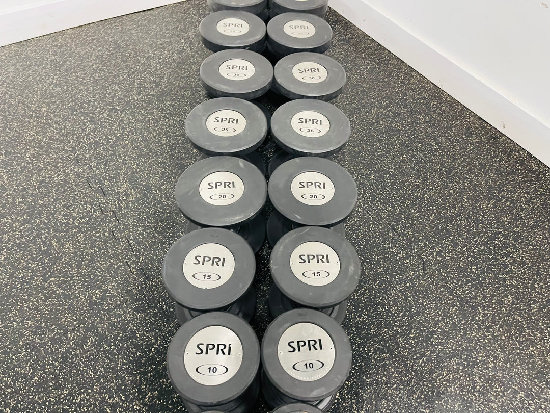 5-50 lbs Pro Style SPRI Dumbbells