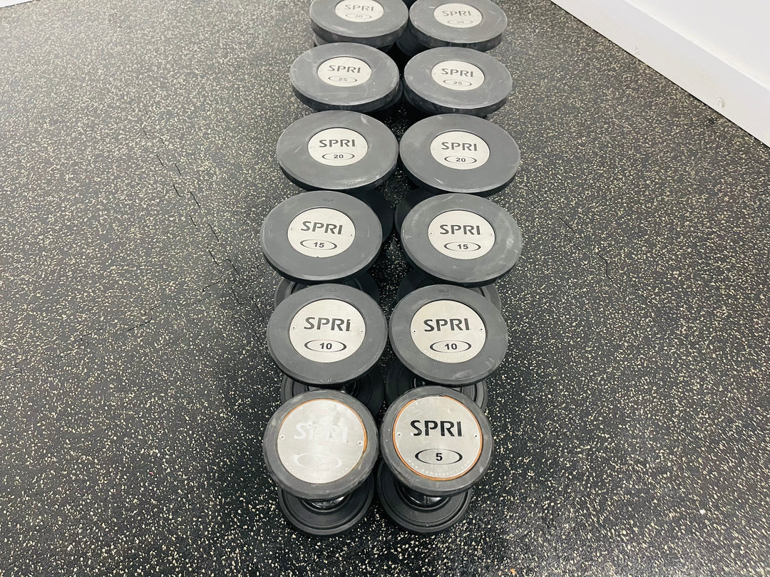 5-50 lbs Pro Style SPRI Dumbbells