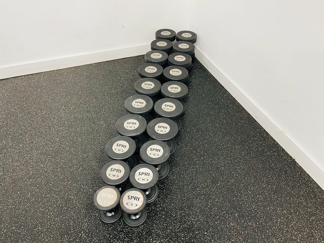 5-50 lbs Pro Style SPRI Dumbbells